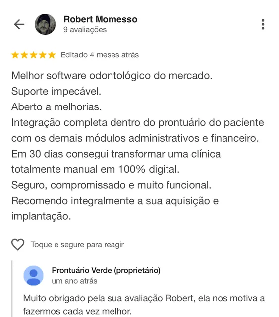 Google review