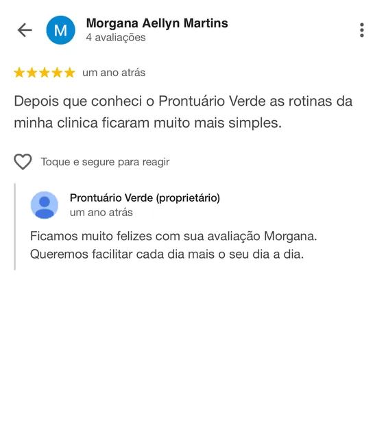 Google review
